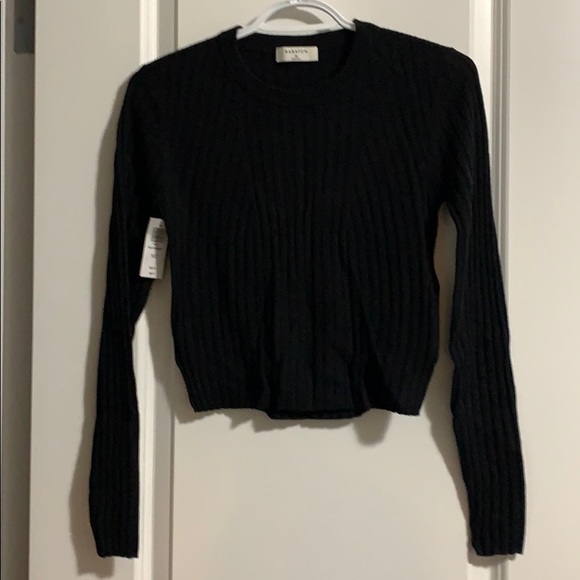 Babaton Knit Crop Sweater - Picture 1 of 2